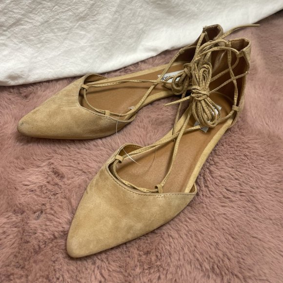 ⭐️ String Lace Up Classy Elegant Chic Glam Party Modern Hipster Slip On Slippers - Picture 3 of 6